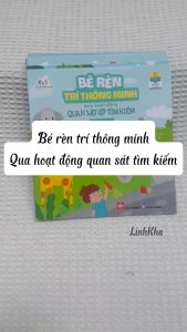 Sách - Bé Rèn Trí Thông Minh Qua Hoạt Động Quan Sát Và Tìm Kiếm (Lẻ chủ đề tự chọn) Đinh Tị