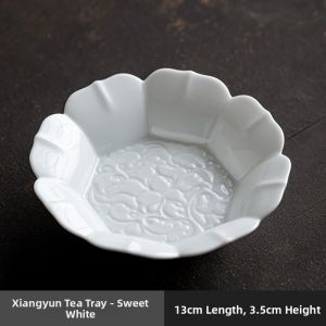 Vintage Zen Ceramic Small Pedestal Tray