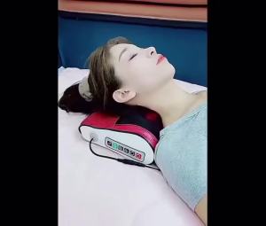 Full Body Kneading Massage Pillow Electric Cervical Massager Home Relax Neck Waist Back Muscle Soreness Relief Comfort Care
