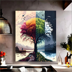 500/1000/1200/2000PCS Jigsaw Puzzle Beautiful Sunset Over Ocean And Beach For Adults Perfect For Quiet Evening Activity