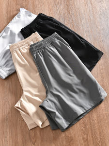 กางเกงขาสั้นวิ่งลำลองหลวมสบาย ๆ สำหรับฤดูร้อน กางเกงขาสั้นทรงห้าส่วนสำหรับผู้ชายและผู้หญิง ผลิตจากผ้าโพลีเอสเตอร์และยางยืด ระบายอากาศได้ดี