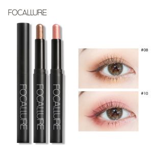 FOCALLURE Official Store อายแชโดว์ แบบแท่ง 12 สี กันน้ำ เม็ดสี ชิมเมอร์ไข่มุก