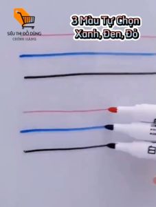 Bút Lông Viết Bảng Dễ Xóa Ruột Mực Nhiều Viết Rất Lâu 3 Màu Tự Chọn