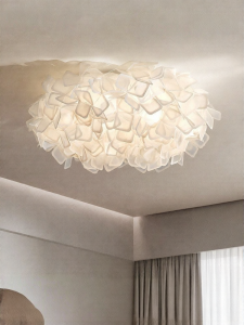 FANCY LAMP CLUB | Bedroom Ceiling Light Modern Simple Cream Style