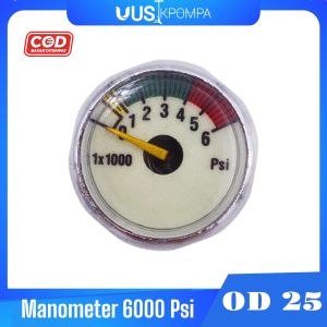 Manometer pompa Pcp Manometer OD 25 PCP Manometer Kecil Sparepart pompa pcp