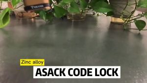 Heavy Duty 4-Digit Number Combination Padlock Password Lock for Door Garage Plant Escape Room