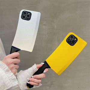 Creative Imitation Knife Mobile Phone Case for Samsung S23 Ultra S24 Ultra S22 Ultra Funny S21 plus Trendy Note20 Popular S20 Men S21 Ultra Personalized S9