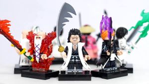 COMBO 8 Mini Nhân Vật Anime Bleach Sứ Mệnh Thần Chết Ichigo Renjin Gin WM6164 - Đồ Chơi Lắp Ráp Mô Hình Nhân Vật