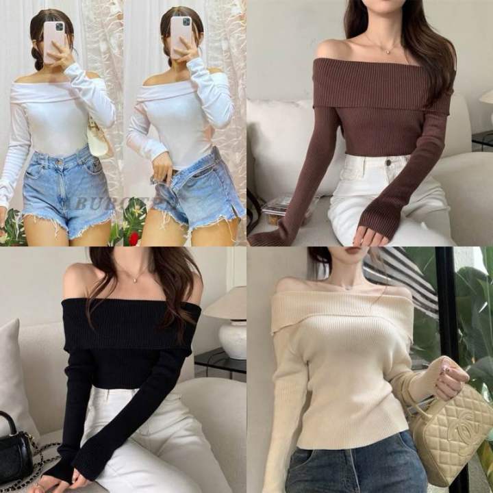 Lazada off shoulder top sale