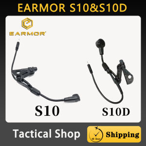 EARMOR Detachable Cantilever Headset Microphone Tactical Electronic Communication Mic for Hunting Shooting Airsoft Game Trainin