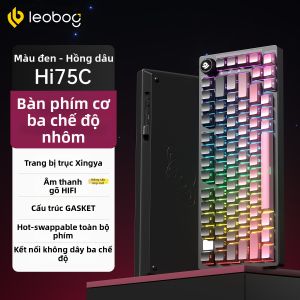 LEOBOG | Customizable Three-mode Mechanical Keyboard for Gaming and Office