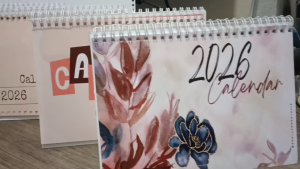 Desk Calendar 2026 (Matte & Glossy)