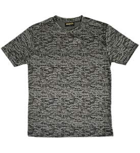 เสื้อคอกลม แขนสั้น ผ้าโพลี พร้อมจัดส่ง