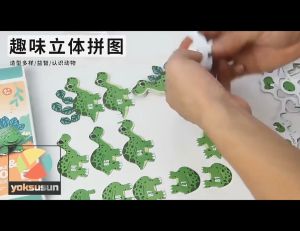 Yoksusun - DIY 3D Puzzle bahan Foam Edukasi Anak 3+