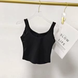 U-Shape Integrated Sports Bra High-Impact Shock-Absorption Quick-Dry
