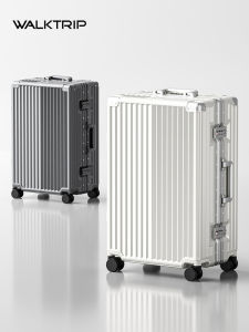 WALKTRIP | Aluminum Frame Luggage 360 Degree Wheels Suitcase