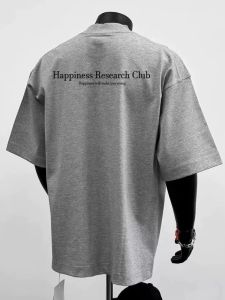 PAZHAOLANG | Large Size American Vintage Cotton T-Shirt
