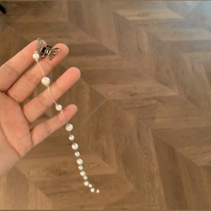 Peach Tea Brand Original Design Hair Accessories for Women Elegant Pearl Editing Hairband High-End Feeling Hair Clip