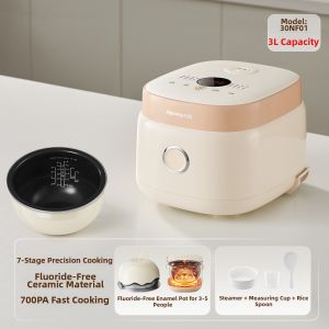 [China Plug Without Adapter] Joyoung | Multi-Function Enamel Rice Cooker 3L