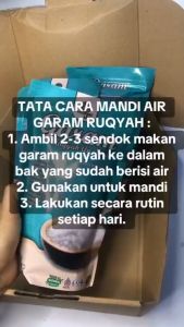 Garam Ruqyah Bidara An Nur 100gr Sudah di Asma - Penangkal Ilmu Sihir dan Jin Jahat