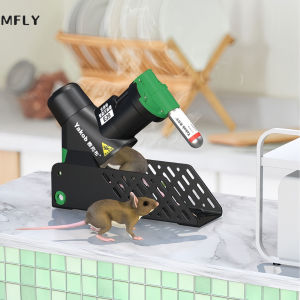 2025 Fully Automatic Mouse trap Non-Toxic Mouse&Rat Trap Auto Reset Rodent Killing Machine Without Gas Cylinders Green/Orange ﻿