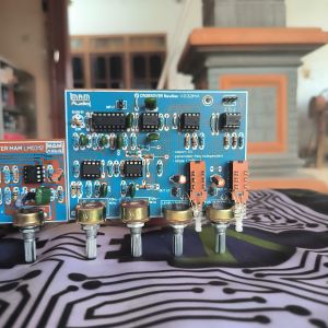 Crossover Aktif 2 Way  Suara Jernih Subwoofer Rendah Horeg Main 2Ch Power