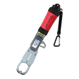 SANLIKE Kẹp Câu Cá Kẹp Môi Cá Kẹp Cá Với Cân Điện Tử Màn Hình LED Xoay 360 ° Để Hỗ Trợ Cân Nặng 25Kg/55lbs Dụng Cụ Câu Cá Trên Thuyền