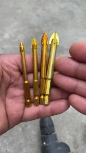 7PCS Mata Bor Alloy Untuk Mata Bor Silang Ranit/Keramik/Beton/Kaca/Granit Keramik