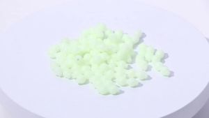 50Pcs Luminous Gourd Bead Fishing Swivel Connector Anti Tangle Smooth Rotation Tackle for Lake Trout Fishing Accessory