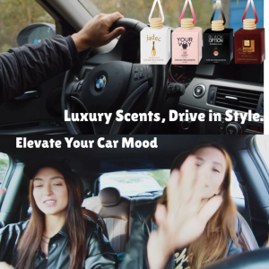 [SG] FORMBO Premium Car Air Freshener | Hanging Diffuser for Auto & Home | Odor Eliminator | Fresh Scent (8ml x 4）)