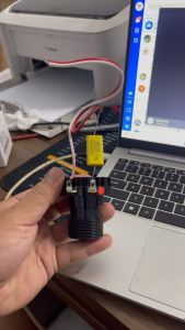 Củ loa phóng gọi chim yến HP 6000 có tụ dây sẵn chống nước tuyệt đối chuyên dùng làm loa phóng gọi chim yến.