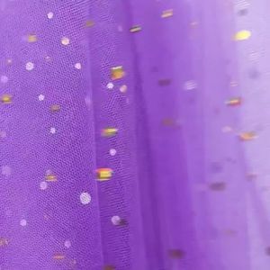 145x100cm Glitter Tulle Fabric Gold Sequin Mesh Sparkly Net for DIY Sewing Women Wedding Dress Christmas Decor Costume Materials
