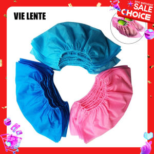 50/100pcs Disposable Shoe Cover Dustproof Non-slip Dhoe Cover Children Students Adult Non-woven Household Foot Cover