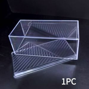 Acrylic Display Box 4.7" x 2.3" Case for Scale 1:64 1:87 Car Model Collectible Figure Miniature DIY Scene Building Diorama