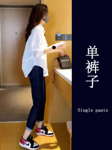 Slimming Effect Early Autumn Two-Piece Set for Pear Shaped plus Size Women Korean Style Long Sleeve Polo Collar Midi Dress