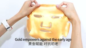 Best Seller 24K GOLD BIO-COLLAGEN FACIAL MASK | Crystal Collagen Gold Powder Facial Mask | Collagen Mask | Gold Facial Mask | Collagen Crystal Sheet Mask | Facial Mask Sheets | 24K Gold Collagen Peel Off Sheet Mask | Anti Aging and Anti Wrinkle Mask Sheet