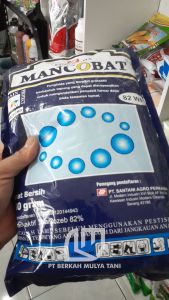 Obat Pertanian Fungisida Mankozeb Mancobat 82 wp Netto 800 Gram Obat Pertanian Untuk Tanaman Pengendalian Penyakit Tanaman - Lazada