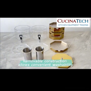 Luxurious Style Stacked Juice Dispenser Overlapping Dispenser 4L/8L