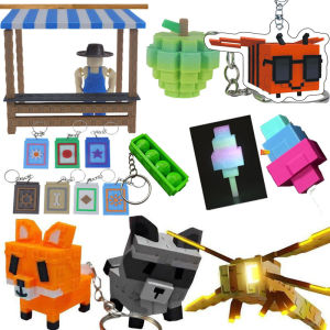 (Super Fan) 2025 Roblox grow a garden candy blossom Action Figure 3D Printed Toys Raccoon Toy Model