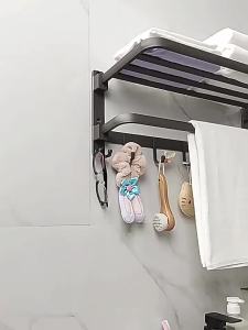 Drill-free Towel Hanger Organizer