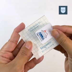 Animal Lovers Magnetic Bookmark Set – Dog and Cat Design