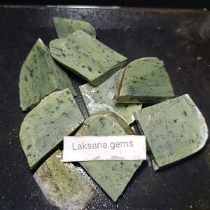 Batu Badar Besi Hijau daun