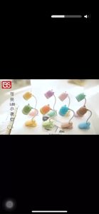 Đèn học có đế kẹp bàn tích điện G01 siêu sáng hình gấu dễ thương nhiều màu sắc ngẫu nhiên có thể gập xoay mọi chiều