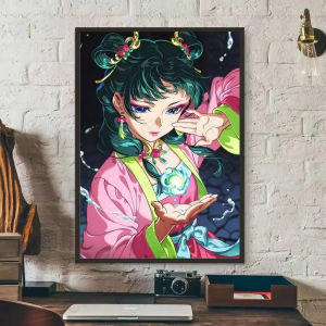 Kayou | 500/1000/1200/2000PCS Jigsaw Puzzles Anime The Apothecary Diaries Maomao Family Activity Games for Bedroom Home Decor Frameless