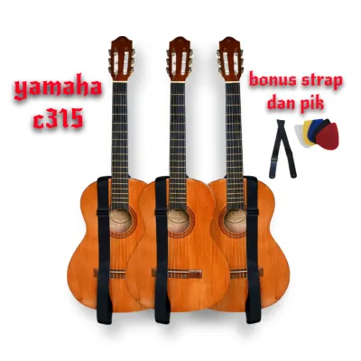 Gitar nilon akustik ymh c315 bonus packing kayu dan pik
