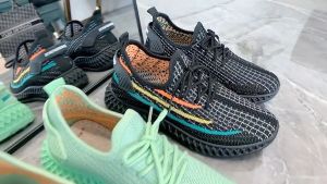 New Rubber Shoes: Breathable Sneakers - Korean Shoes For Women