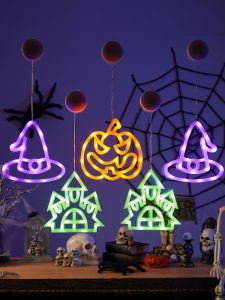No Brand | Halloween Pumpkin Suction Cup Light