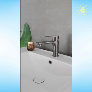 Vòi Lavabo Nóng Lạnh Cao Cấp Củ Đồng Sơn Tĩnh Điện Bền Đẹp