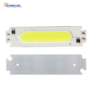 SUMBULBS Manumfacturer 60x15mm LED Strip Light Source Modules 8 Colors Available COB Bulb 12V DC 2W FLIP Chip for DIY Auto Lamp