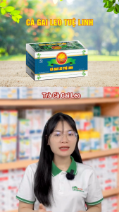 Trà Cà Gai Leo Tuệ Linh Hỗ Trợ Tăng Cường Chức Năng Giải Độc Gan Giảm Men Gan 25 Túi Lọc